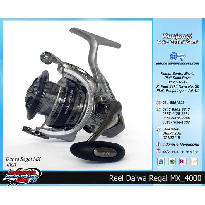 Termurah  Reel Spinning DAIWA REGAL MX 4000  Murah