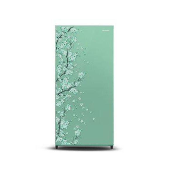 SHARP Kulkas 1 Pintu 166 Liter SJ-N182D SJN 182D SB Sakura Kirei