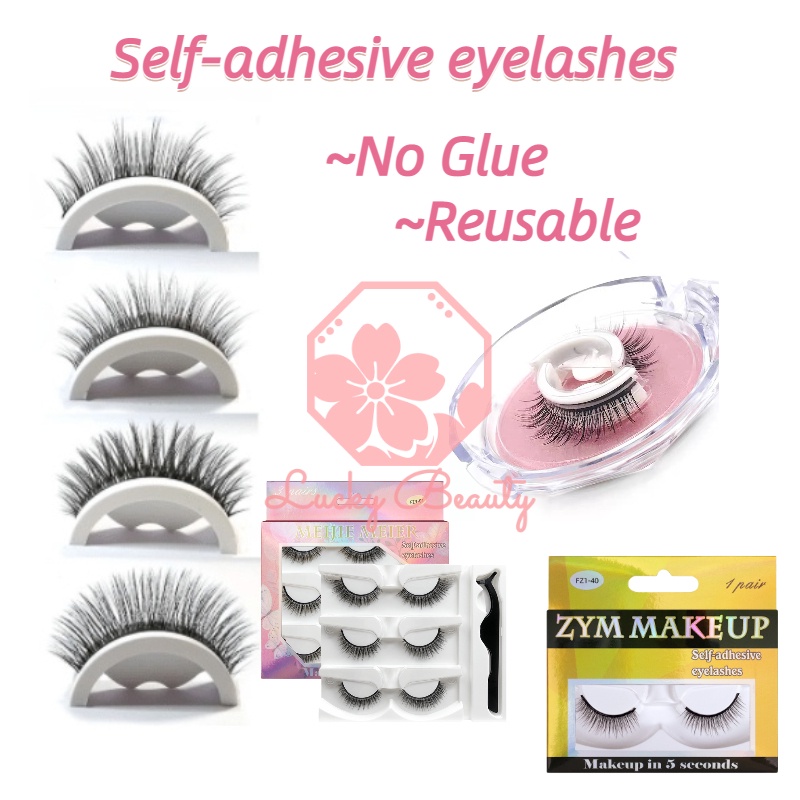 COCO MAMA Bulu Mata Palsu Tanpa Lem Bulu Mata Magnet Natural False Eyelashes Bulu Mata Eyelash Extension Tidak Perlu Lem Eyelash Extension Bulu Mata Palsu Natural Penjepit Bulu Mata Eyelash Curler Make Over Eyelash Magnet