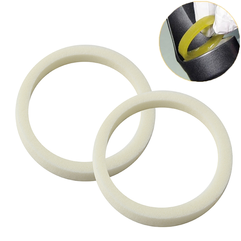 Lanfy 2 Pcs / Pak Ring Seal Fork Depan Sepeda Mtb Bahan Busa Ukuran 30 / 32 / 34 / 35 / 36 / 38 / 40mm