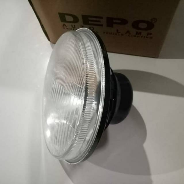 Kaca lampu mrek depo