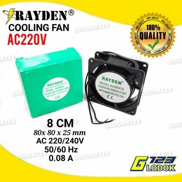 Cooling Fan AC 220V Kipas Fan Internal Fan Cooler