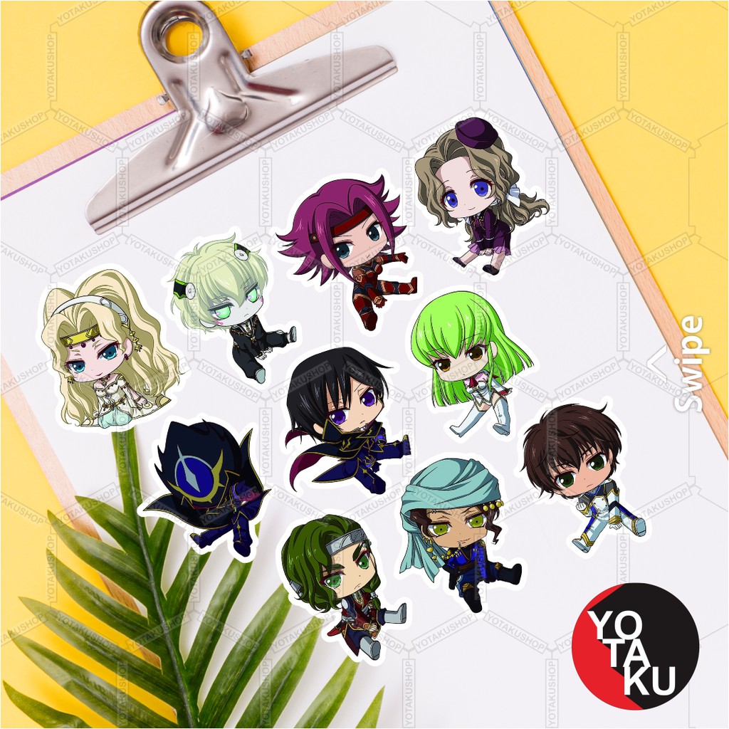 

Stiker Sticker Anime Code Geass SA10605