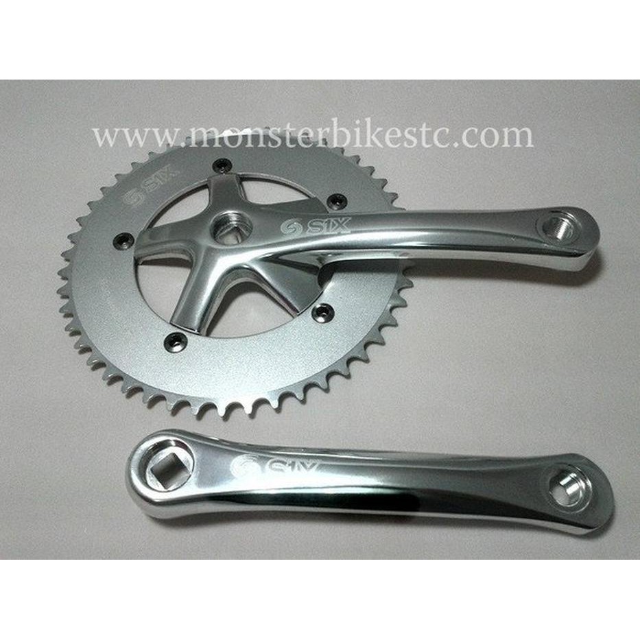 Murah Crankset S1X BCD 130 48T 165mm SILVER Berkualitas