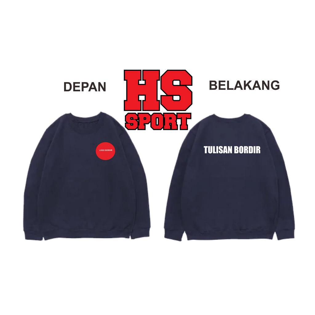 SWEATER CUSTOME BORDIR - CREWNECK CUSTOM BORDIR