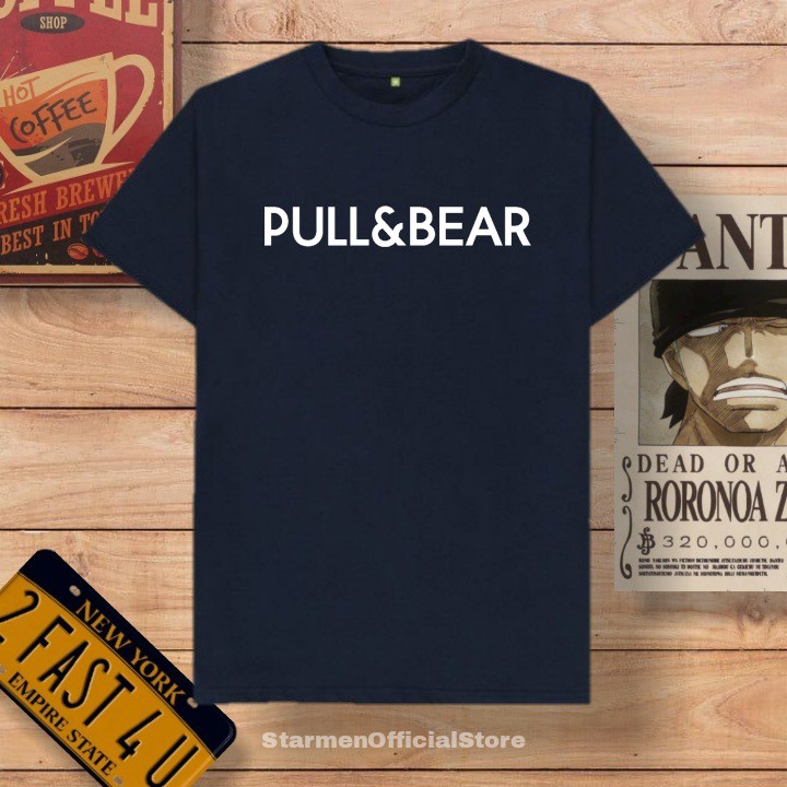 Kaos Distro Unisex PULL&amp;BEAR Katun Combed 30s / sablon polyflex /polyflex premium / Pakaian Pria Wanita Atasan Cowok Cewek /kaos kekinian / kaos viral / tshirt tumbrl tee basic /SIZE M , L , XL , XXL / kaus oblong oversize kaos murah best seller ready