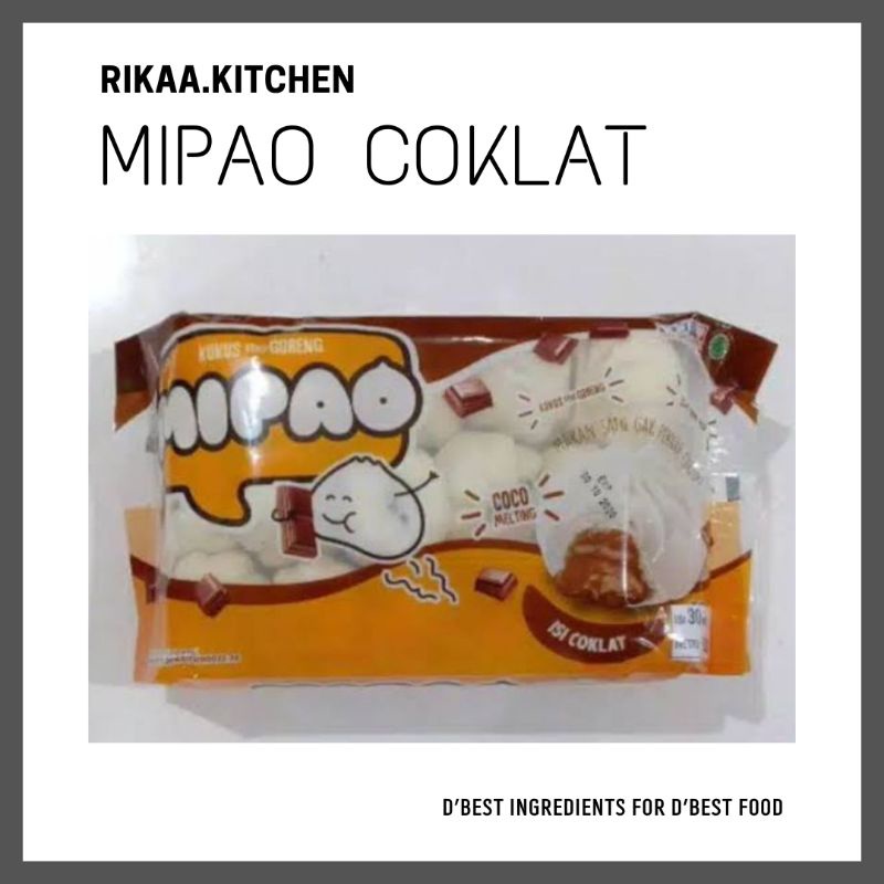

RIKAA.KITCHEN - MIPAO - MINIPAO RASA COKLAT