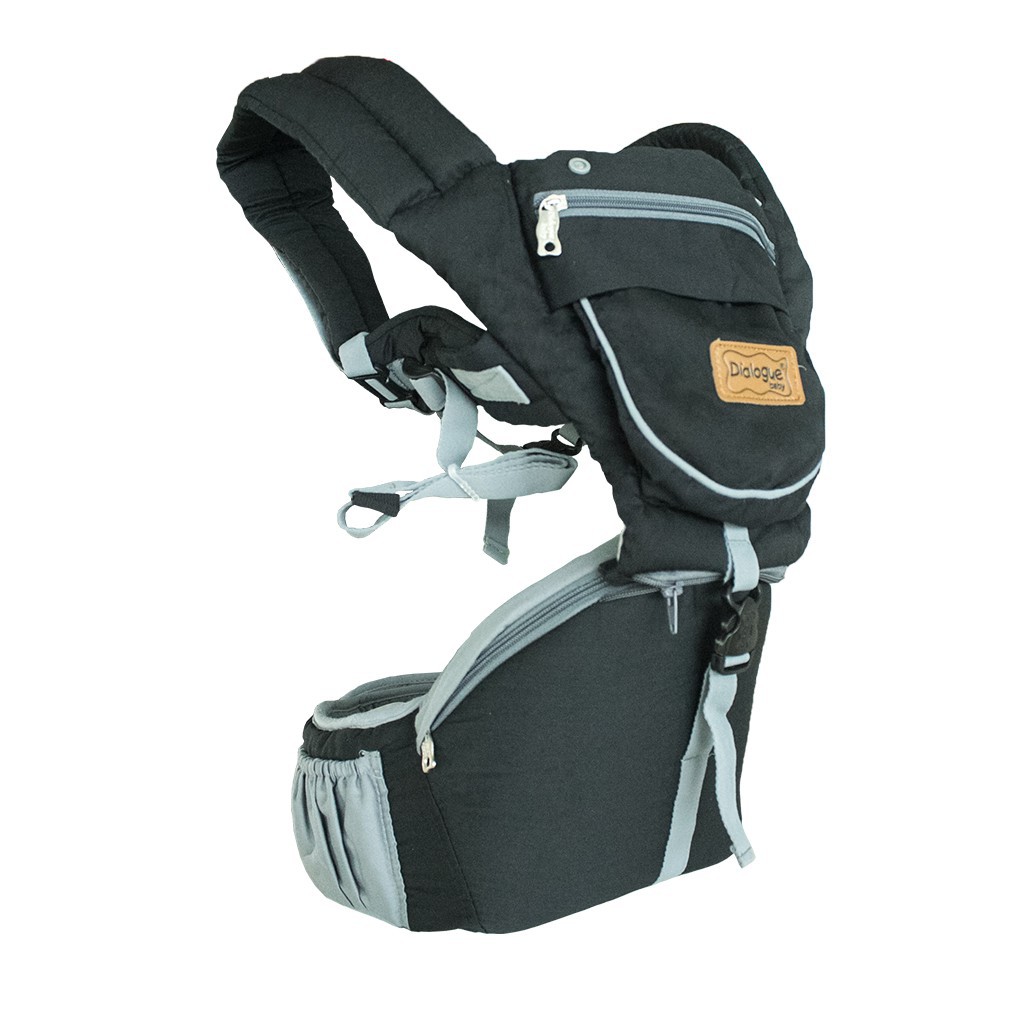 Makassar - Dialogue Baby Gendongan Hipseat Plain Color 01 DGG1004