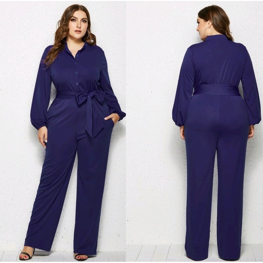 [GLFK] Jumpsuit Jumbo Terbaru 2023 / Pakaian Jumbo / Jumpsuit Wanita Kekinian / Baju Kodok Wanita Jumbo