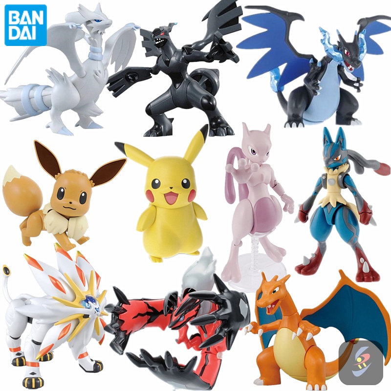 ORIGINAL Bandai Pokemon Plamo Gardevoir Lugia Ho-oh Reshiram Zekrom Kyurem Rayquaza Mewtwo Charizard