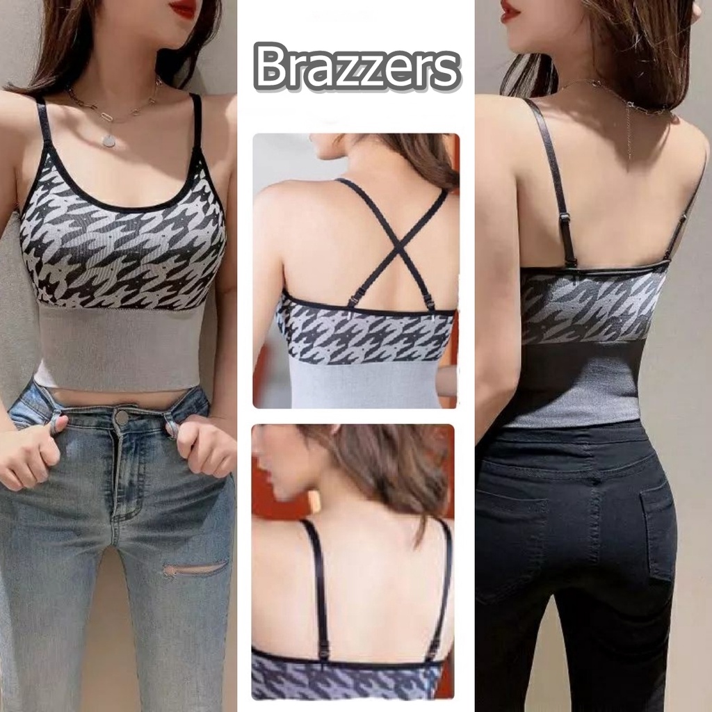 Tank top Sport Bra Bh Tanktop Olahraga Push Up Gym Fitness Fashion Wanita Anak Remaja Perempuan Cewe