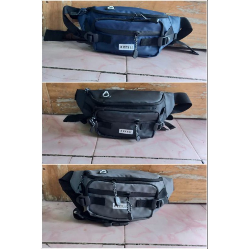 WAISTBAG KEYJI TAS KEYJI TAS SELEMPANG KEYJI TAS PRIA WATERPROOF