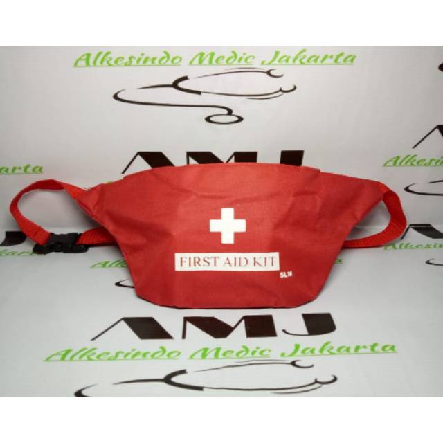 Tas emergency pinggang mini first aid kit