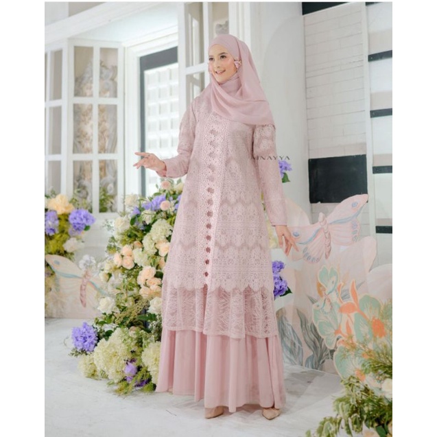 Claira dress blush pink by Ainayya.id