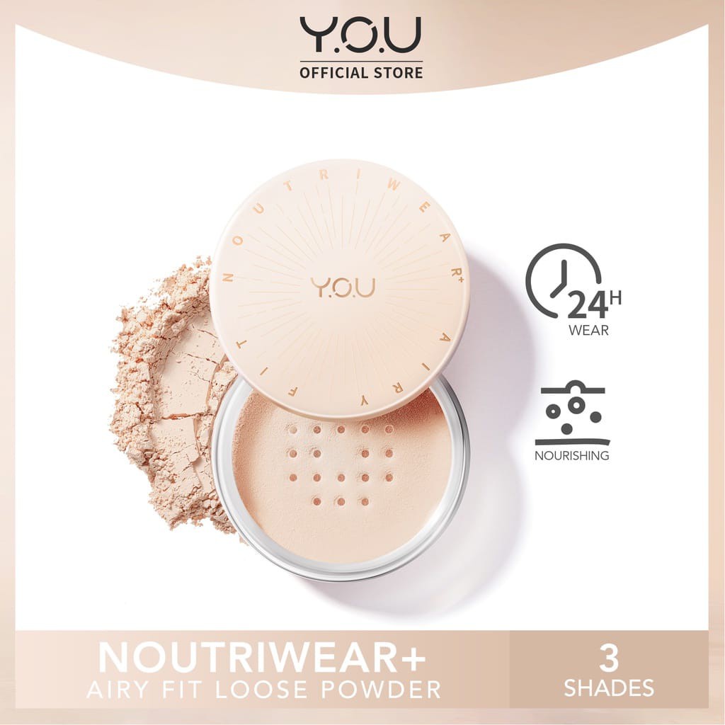 YOU NoutriWear+ Airy Fit Loose Powder Baru Original