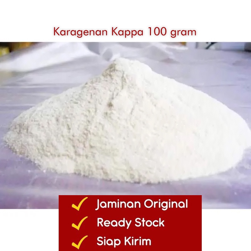 

Pengenyal Bakso 100 gram | repack | OCF – 01 | Kappa Carrageenan Powder | Tepung Karagenan |