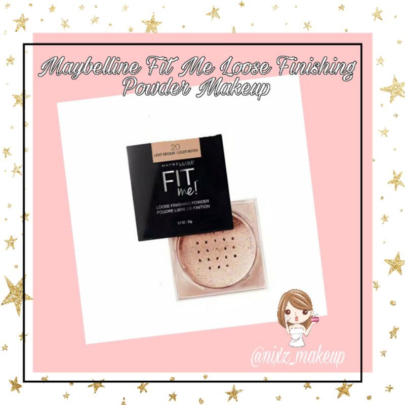[COD][Promo ORI100%] Bedak Tabur Maybelline Fit Me Loose Finishing Powder Makeup Maybelline