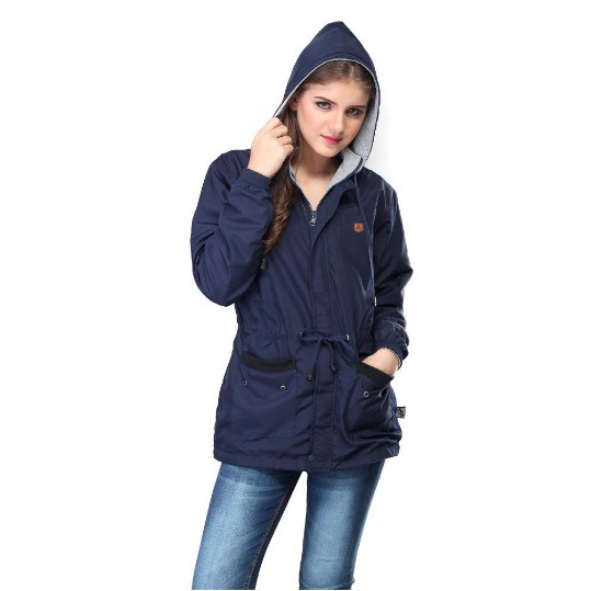 SMD 373 Jaket Parasut Wanita / Jacket Motor Cewek Outwear