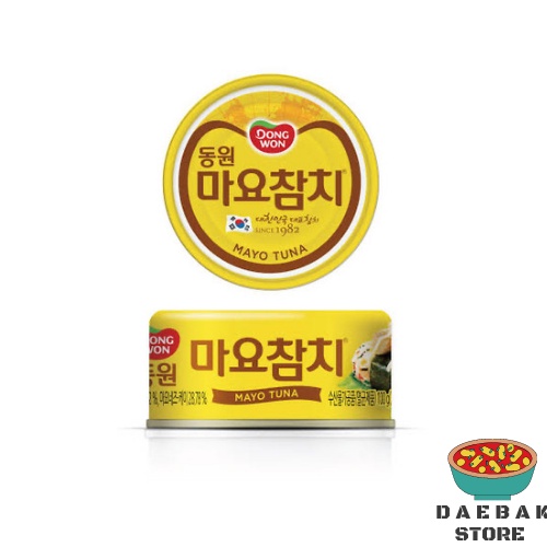 

Dongwon Mayo Tuna 100gr - Tuna Dengan Bumbu Mayonais