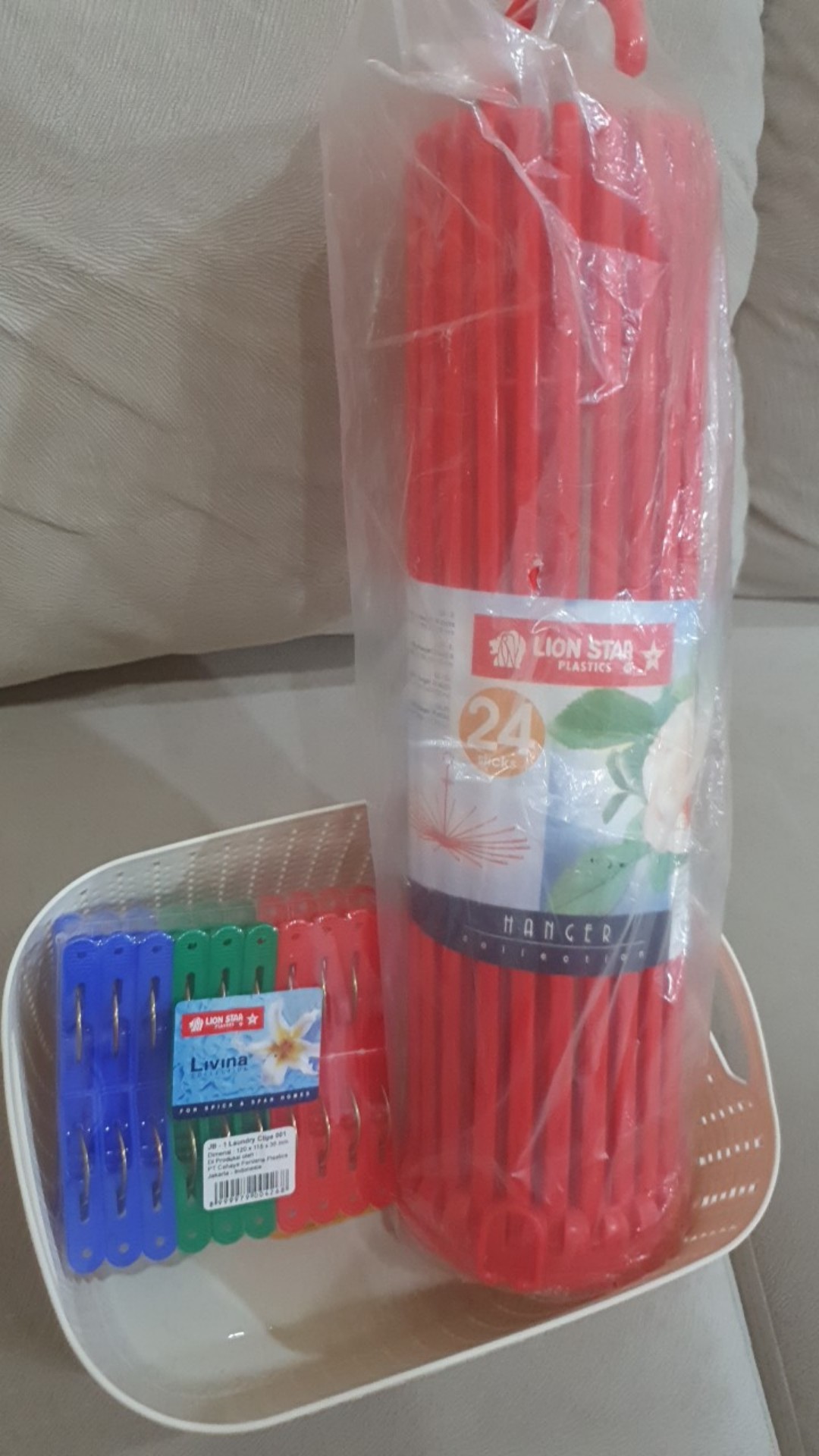 Jepitan Baju Lion Star