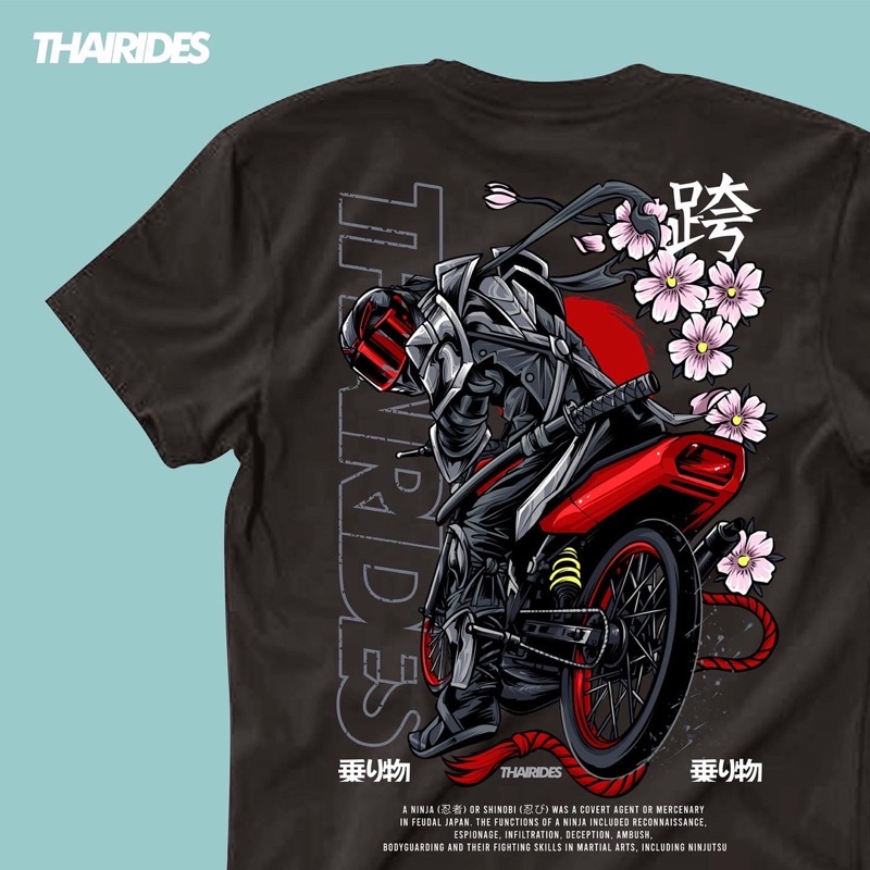 Kaos T-Shirt Original Thairides Limited Ninjas Black