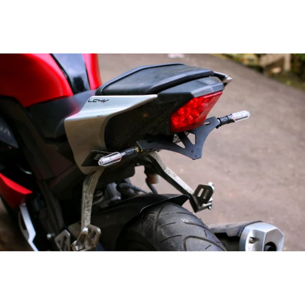 tailtidy R15 V3-R15 V2-CBR150-CBR250-GSX 150-NINJA 250 DUDUKAN PLAT NOMOR BELAKANG