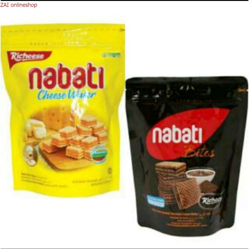 

Nabati Wafer bites Richesee / Richoco 100g ziplock