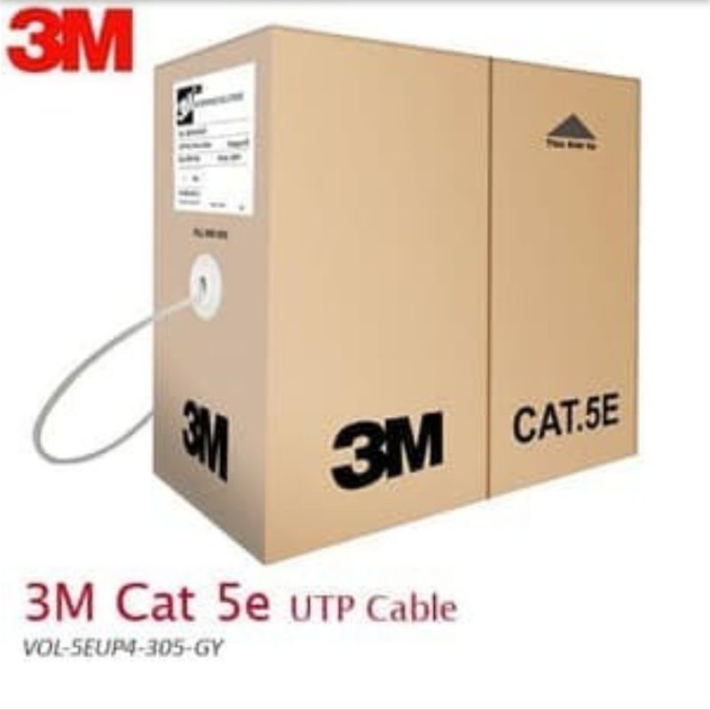 3M Cable UTP Cat 5 / Kabel UTP Cat 5e Category 5e cable 100 , UTP