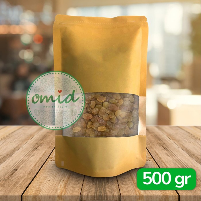 

Golden Raisin Small (Kismis Kuning Tekstur Kecil) 500gr