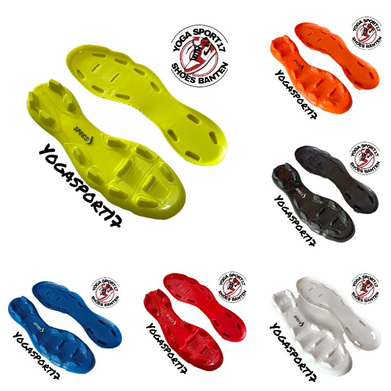Outsole sepatu bola specs, Sol sepatu bola specs polos terbaru