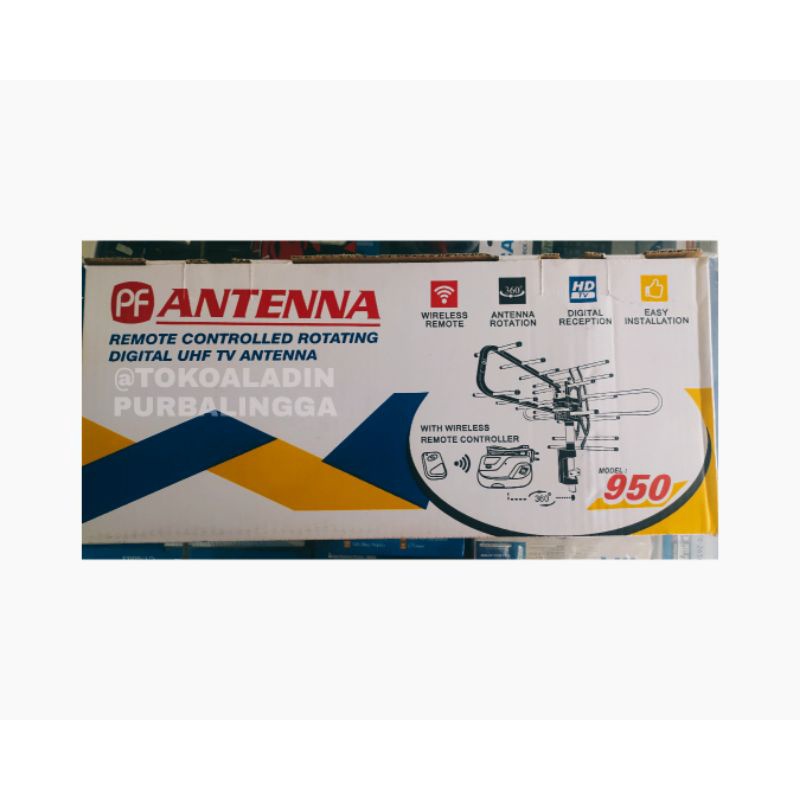 Antena PF 950 Remote Controlled Rotating Antena+Kabel+Booster 28 dB