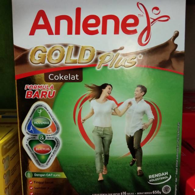 

Anlene gold plus coklat 650gr