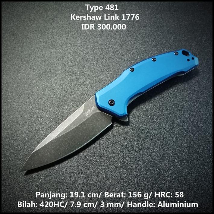 Pisau Outdoor Kershaw Link 1776