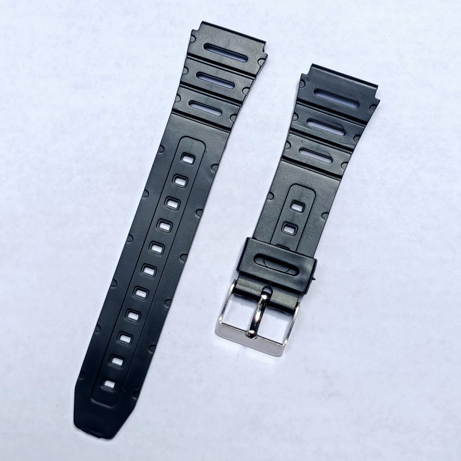 strap jam tangan Casio C53 tali jam tangan Casio kalkulator murah