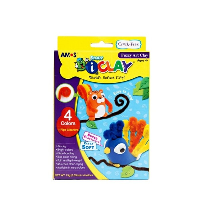 

Amos I Clay fuzzy art ppr pack(205152448)