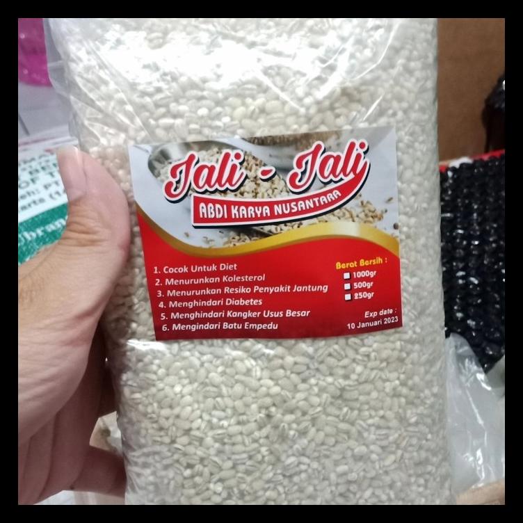 

JALI JALI 1KG BIJI JALI-JALI 1 KG PEARL BARLEY PRODUCE OF HOLLAND BERKUALITAS
