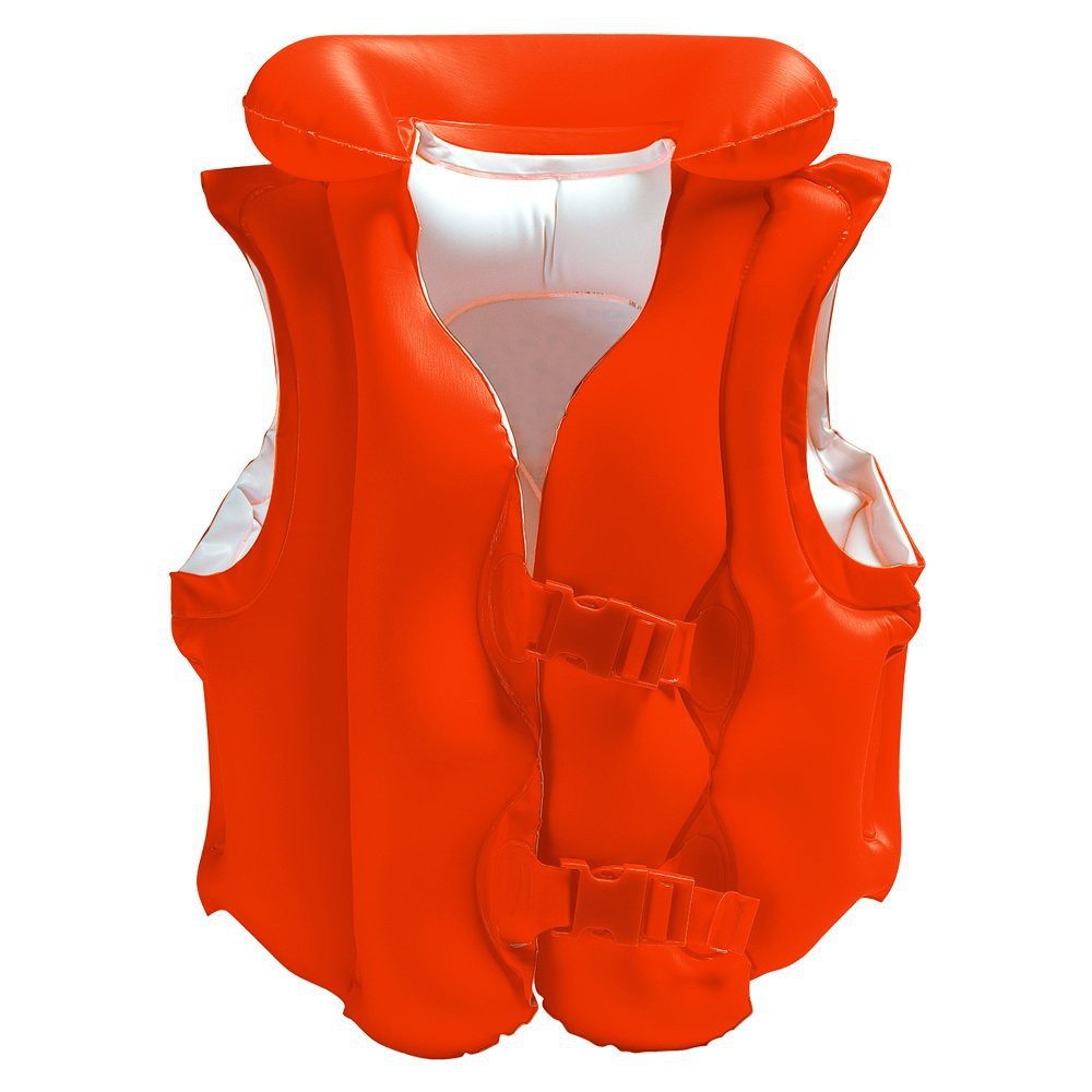 Rompi Renang / Jaket Renang Anak INTEX Deluxe Swim Vest Kid Orange