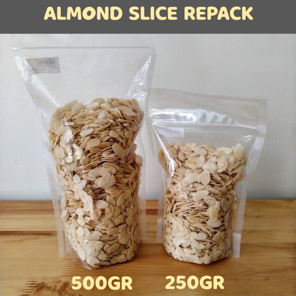 

Almond Slice / Kacang Almond Iris Repack 250gr 500gr