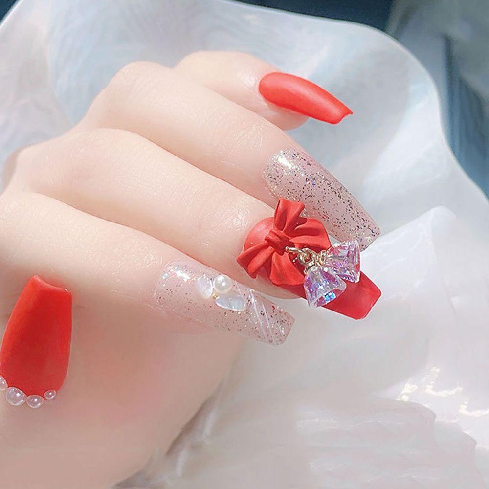 Mxbeauty Charms Nail Art Desain Pita Untuk Dekorasi Manicure