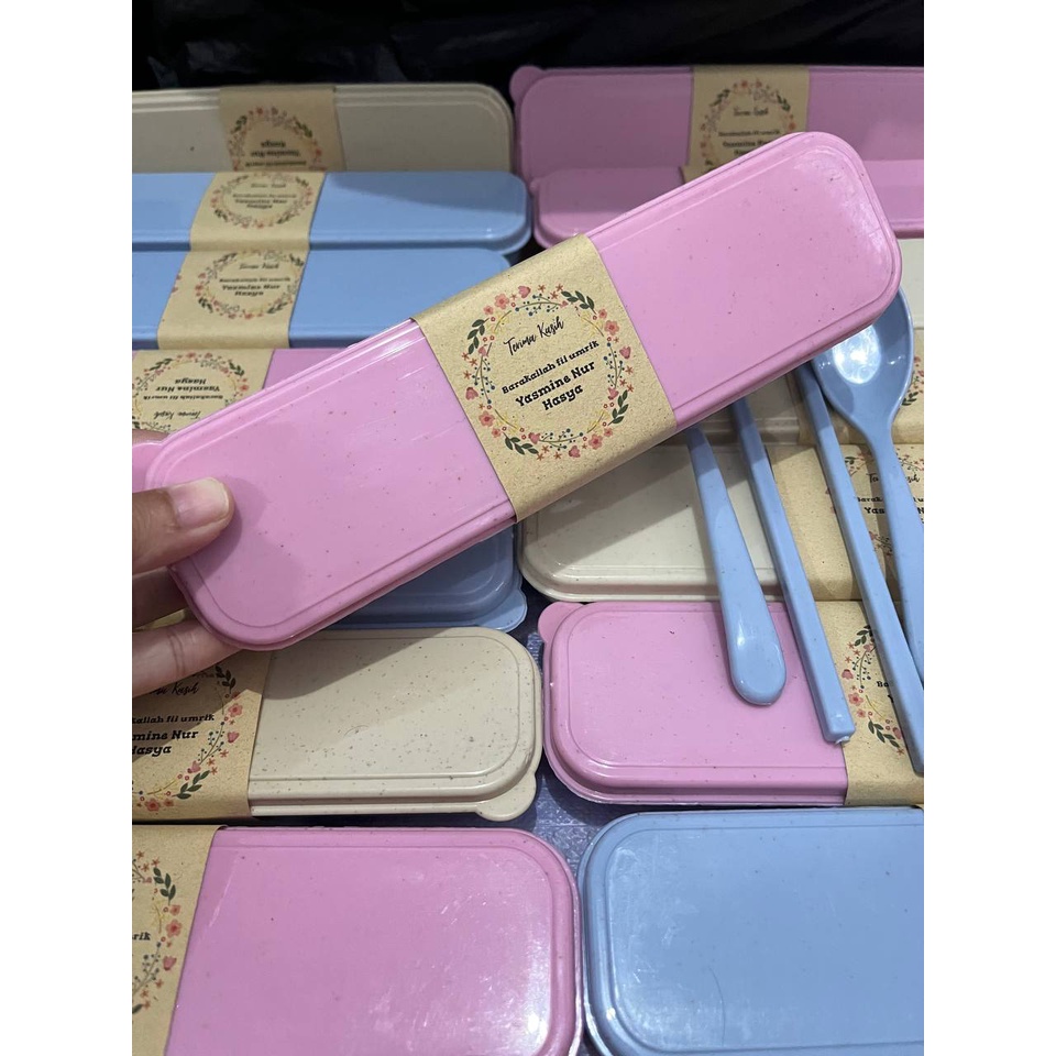 Souvenir Sendok Set Travel Import Murah