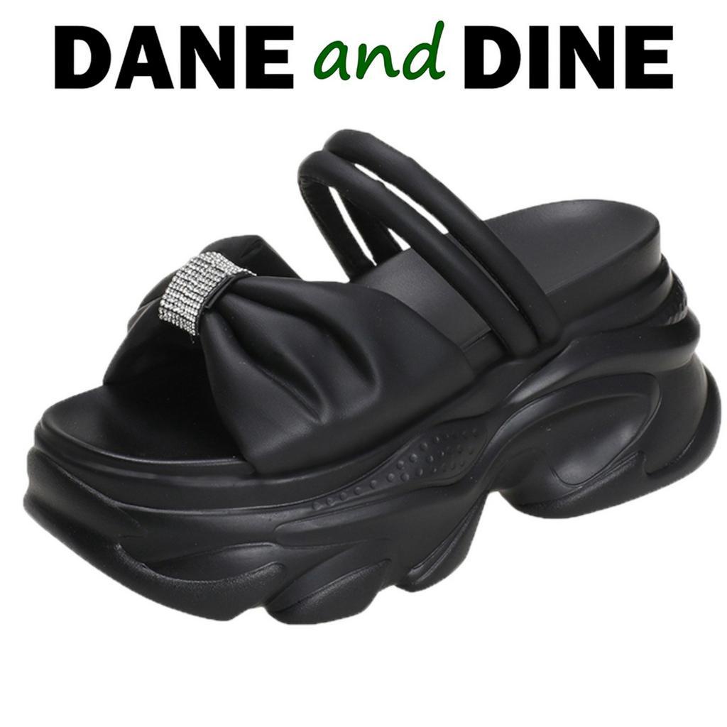 Terbaru Sandal Wedges 8 cm Wanita ORI Dane and Dine -W1803