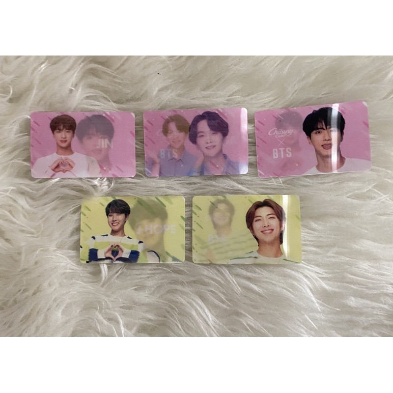 CHILSUNG BTS LENTICULAR