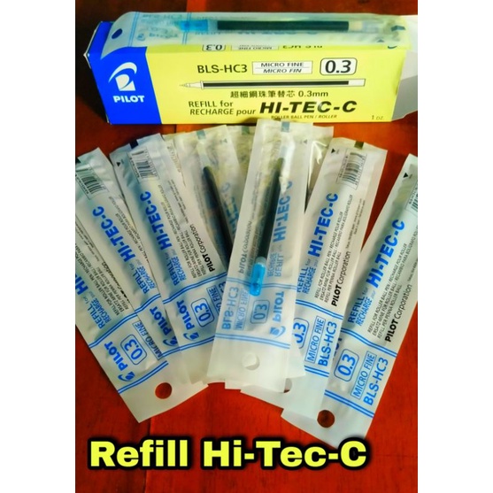 

Refill Hi-Tec-C (Tinta pulpen isiulang) PILOT (ORI)