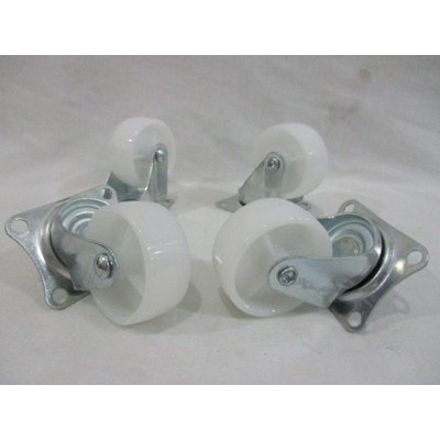 XD50 XANDER Roda Caster NYLON Putih 2&quot;/Roda Trolley/Roda Etalase