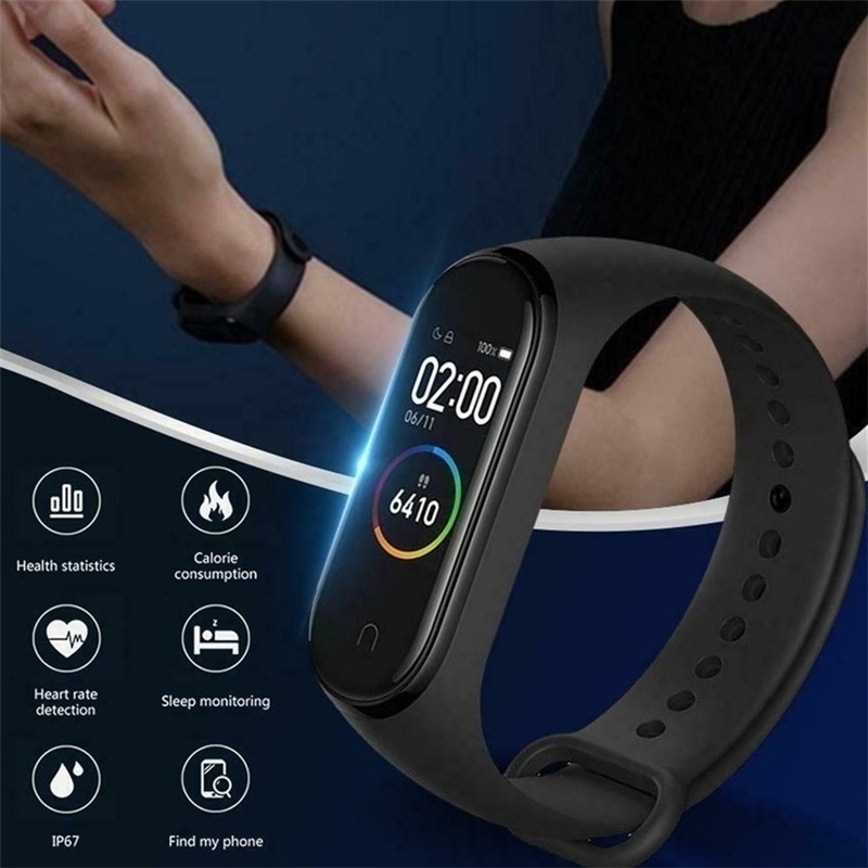 Smartwatch M7/M6 / M5 / M4 Anti Air IP67 Jam Tangan Pria Wanita Digital Kesehatan &amp; Olahraga Smartband Waterproof