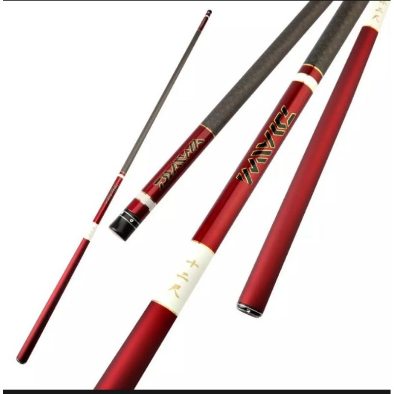 tegek red rose lele daiwa redrose 8h kaku hard + packing pvc