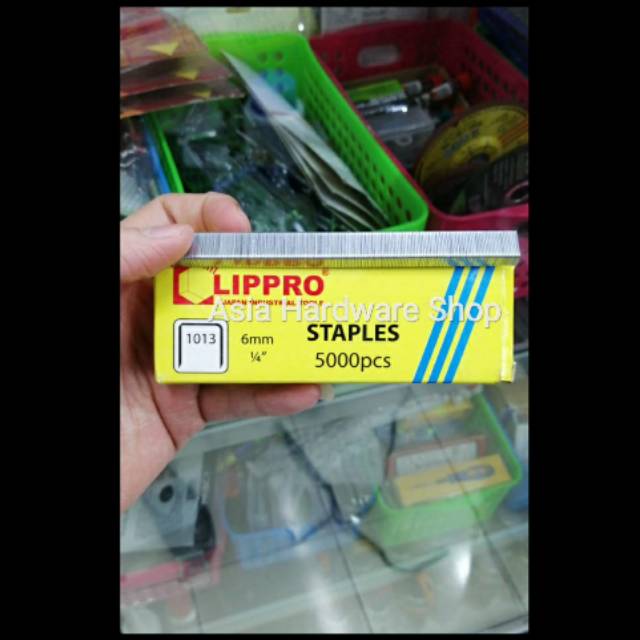 

LIPPRO Isi Staples Jok Tembak 6mm Refill Isi Stapler 6mm