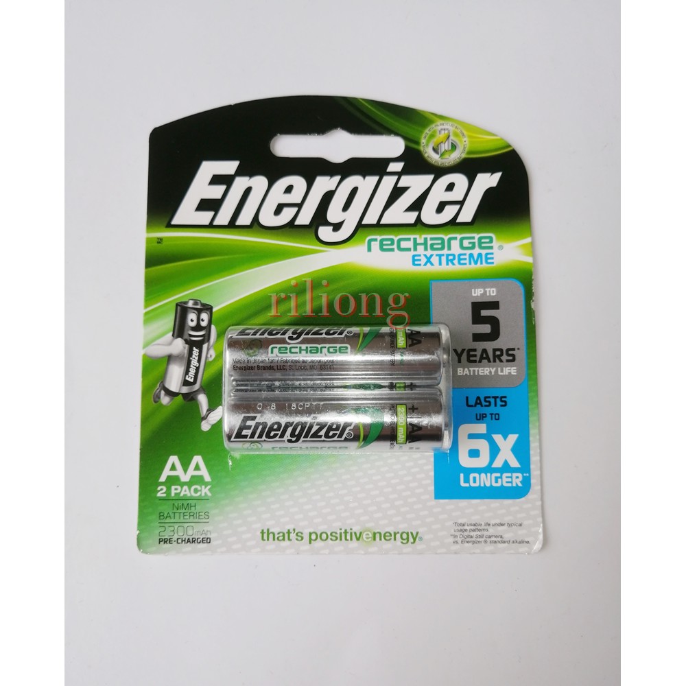 ENERGIZER BATERAI AA RECHARGEABLE 2300 mAH