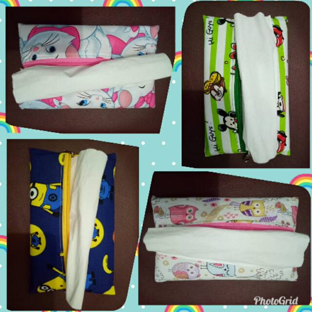 Tempat Tisu Kain / Sarung Tisu / Tisu Travel