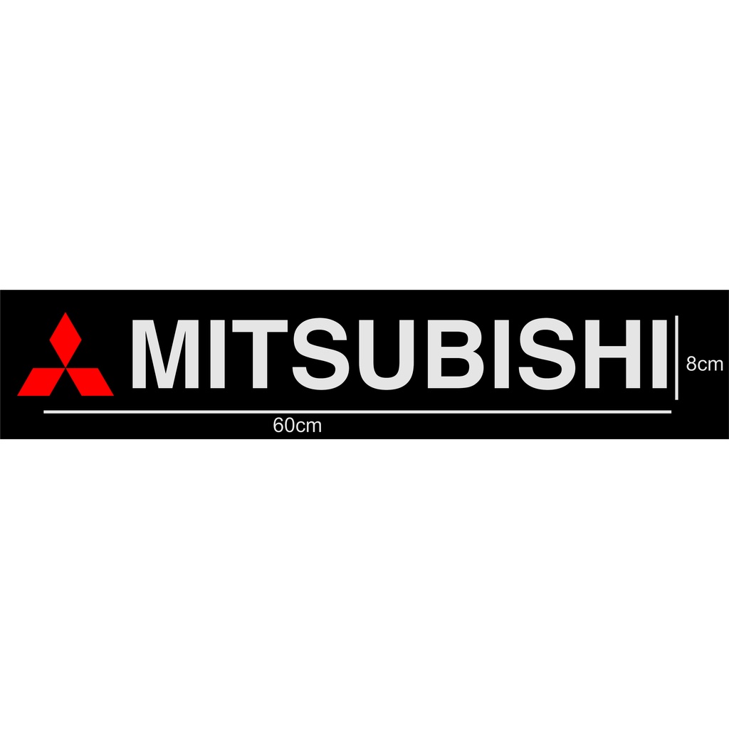 stiker cutting murah MITSUBISHI